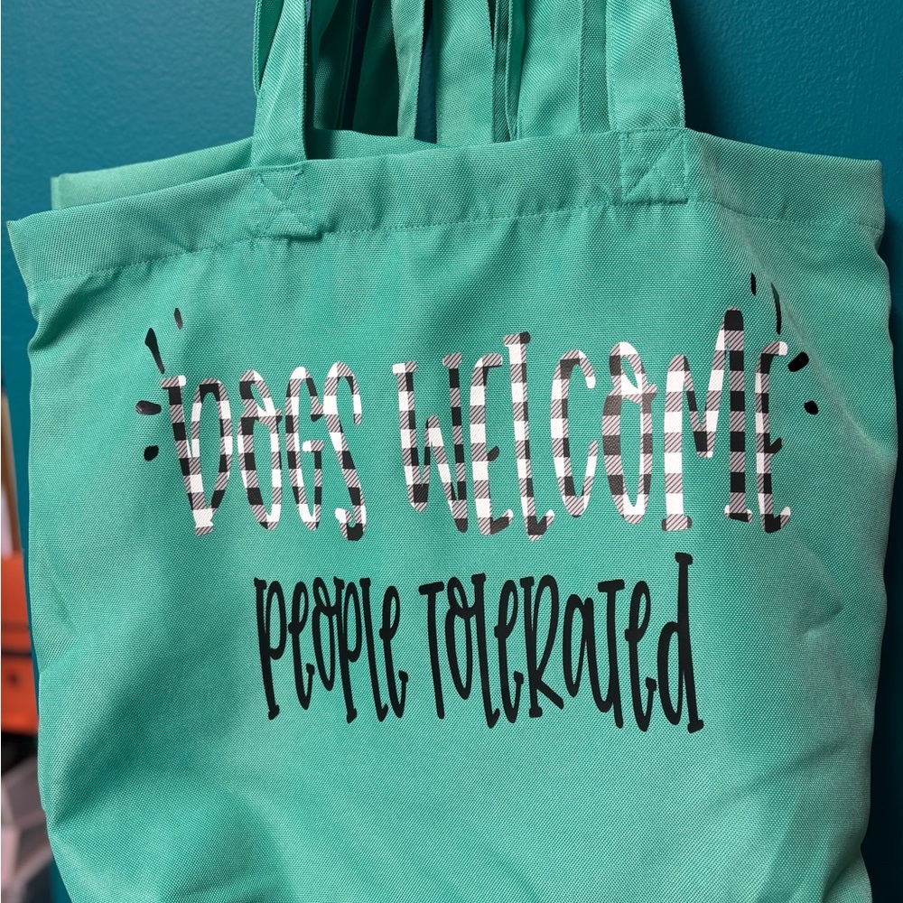 Set of 3 reusable pet themed bags
